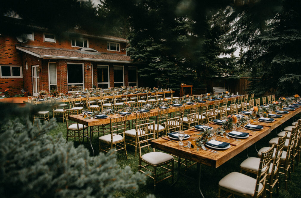 outdoor wedding edmonton