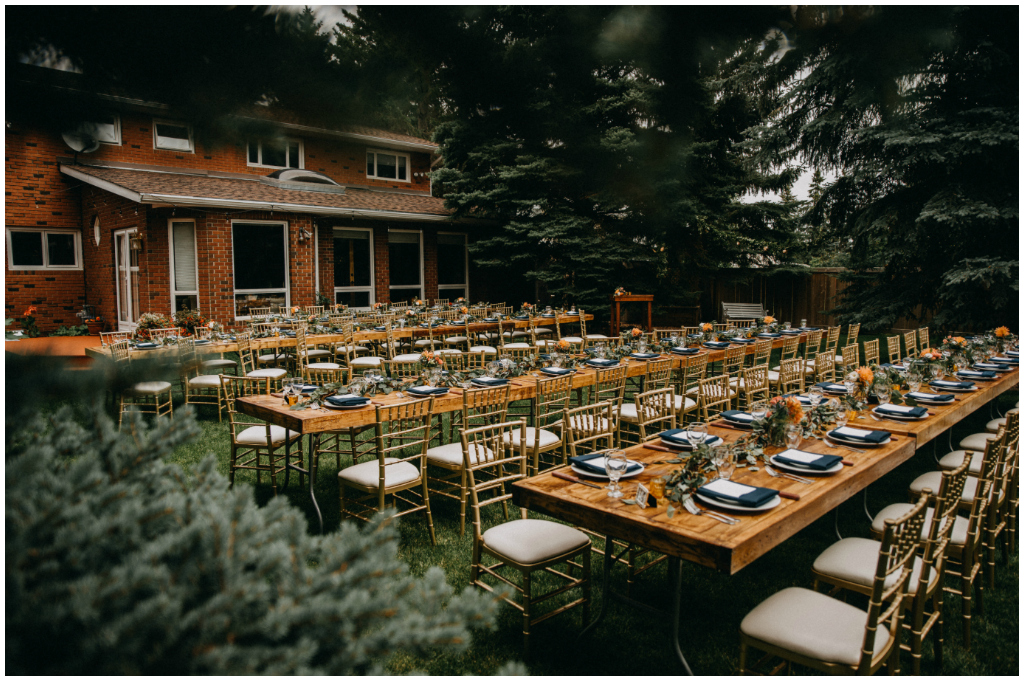 outdoor wedding edmonton