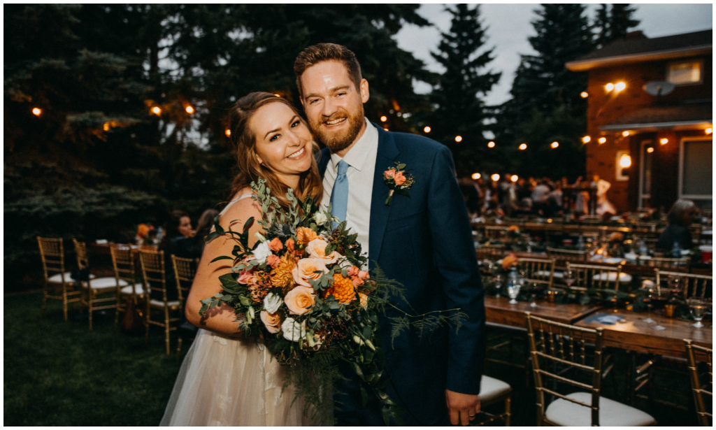 Edmonton Backyard wedding