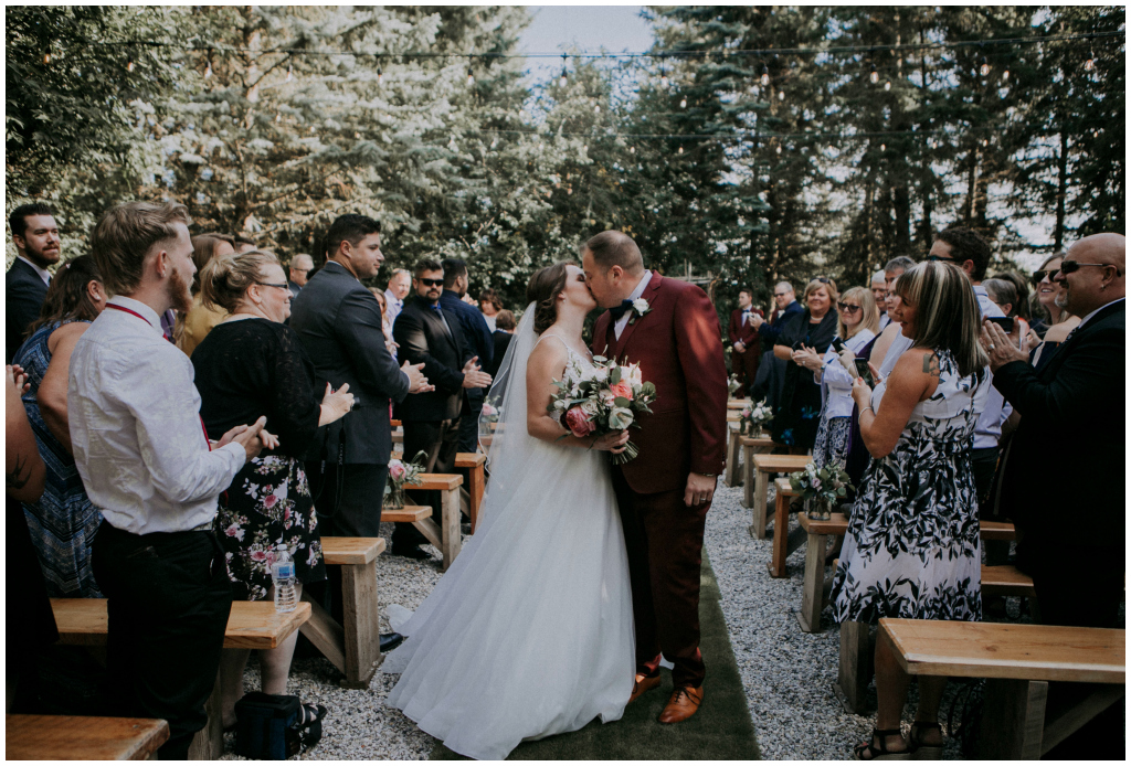 Whitewood Barn Outdoor Wedding Ceremony