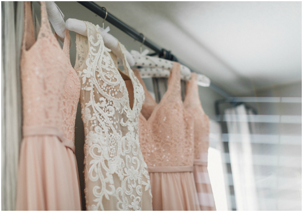 Edmonton Wedding Planning & Design, Peach Bridesmaids Dresses