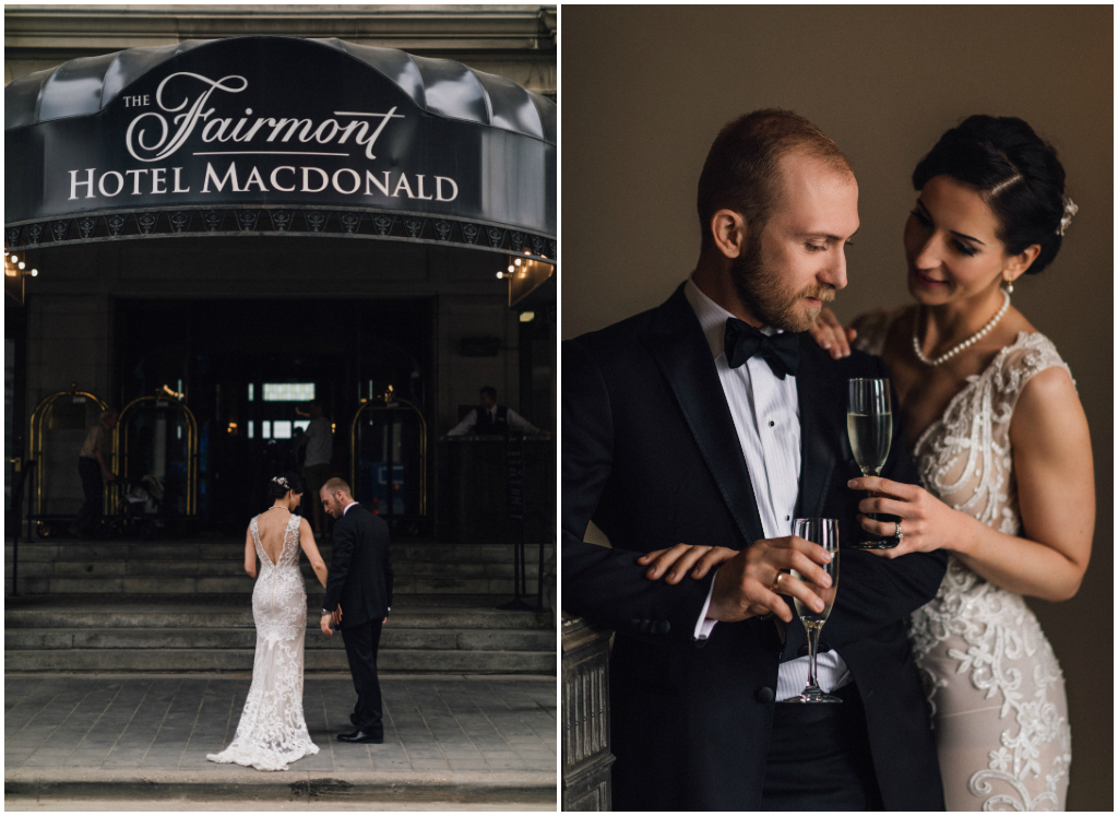 Edmonton Wedding Day Coordinator Fairmont Hotel Macdonald