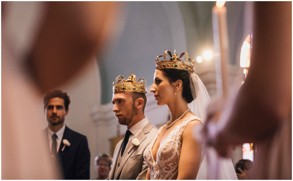 Ukrainian Orthodox Wedding Ceremony in Edmonton