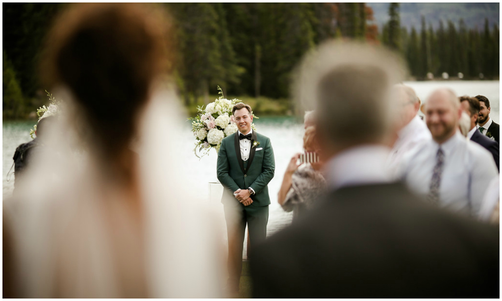 Fairmont Jasper Park Lodge Outdoor Wedding Ceremony