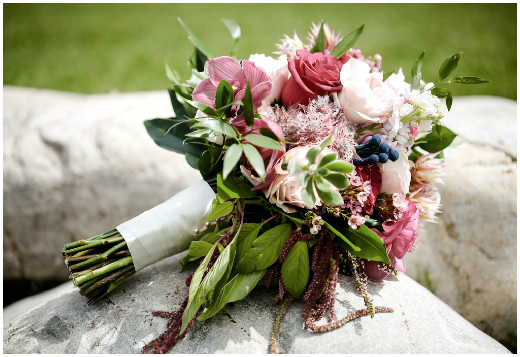 Shades of Pink Bridal Bouquet