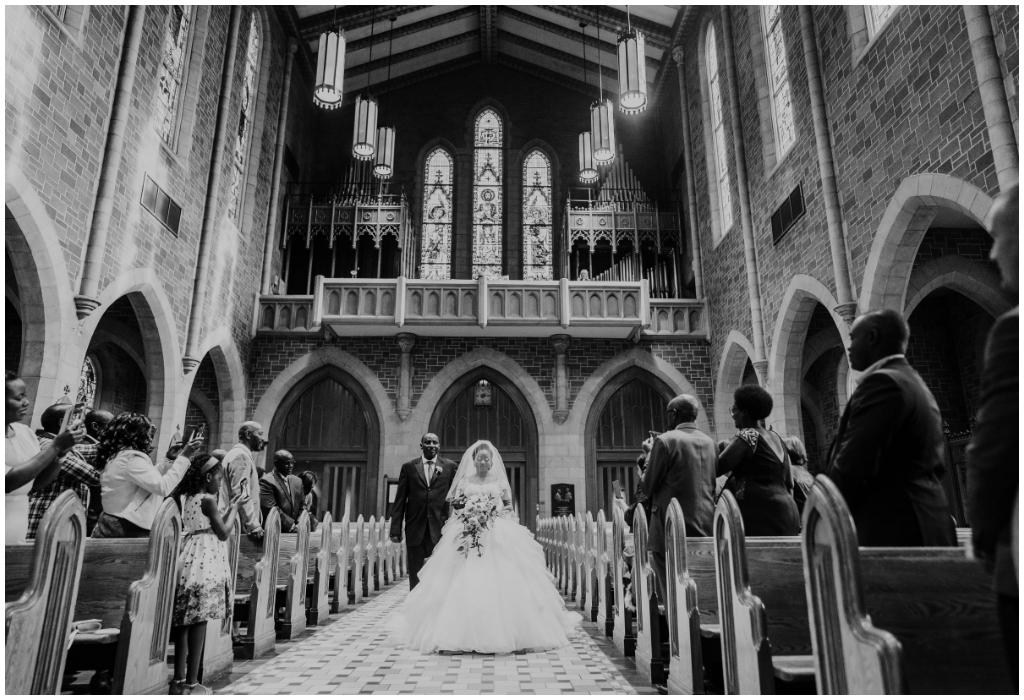 Classic Cathedral Wedding Ceremony Edmonton