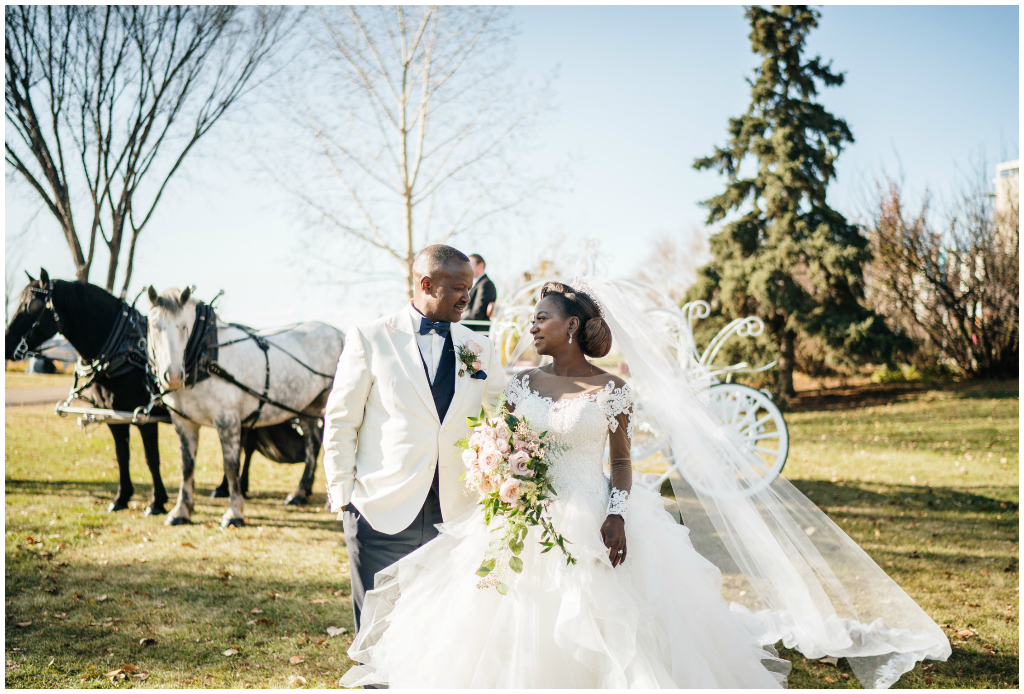 Crisp Autumn Day Edmonton Wedding