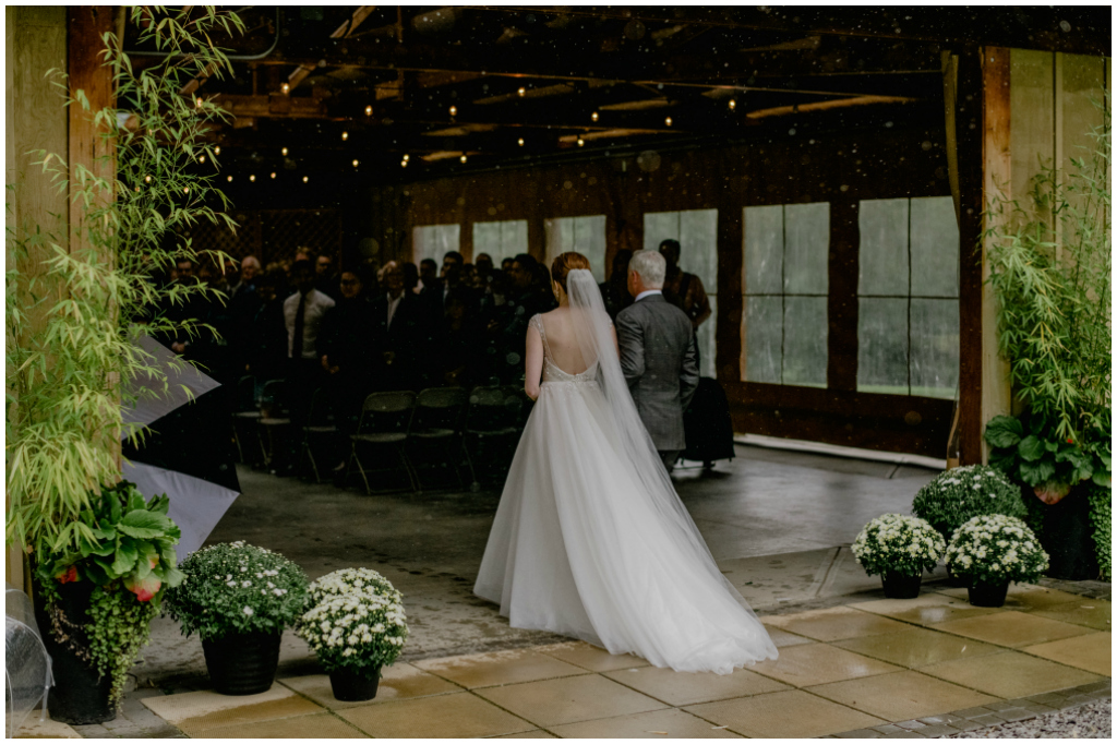 Pine Pavilion Wedding Ceremony Edmonton