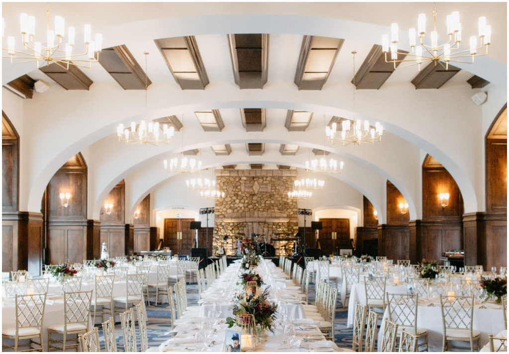 Fairmont Chateau Lake Louise Victoria Ballroom Wedding