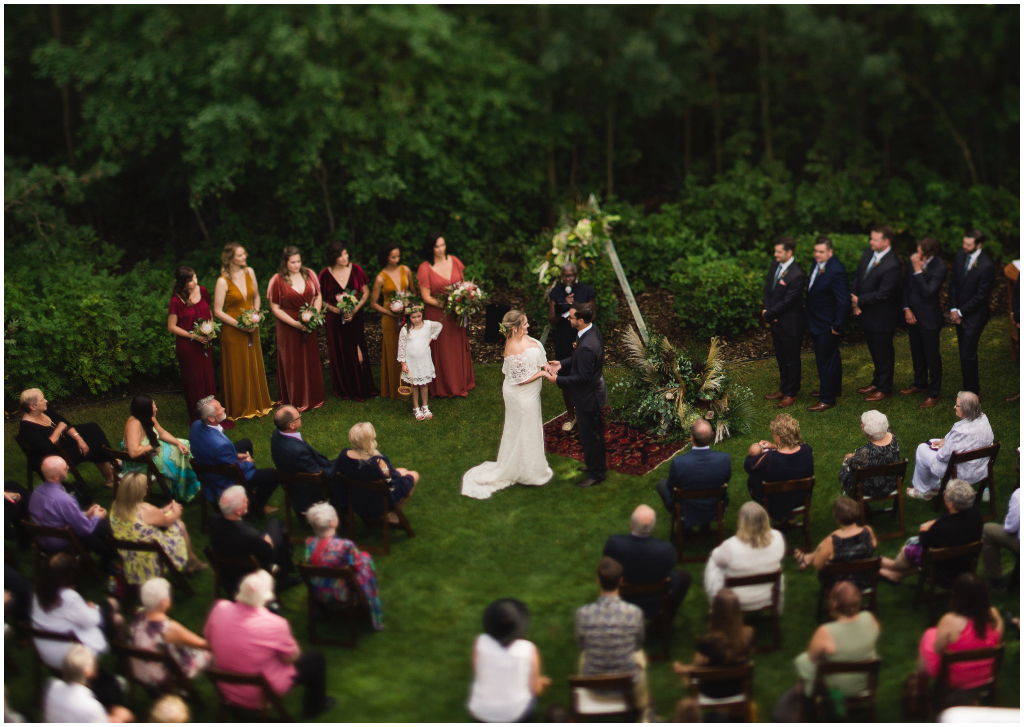 Outdoor Alberta Wedding Ceremony, Dawn Carter Wedding Officiant Edmonton