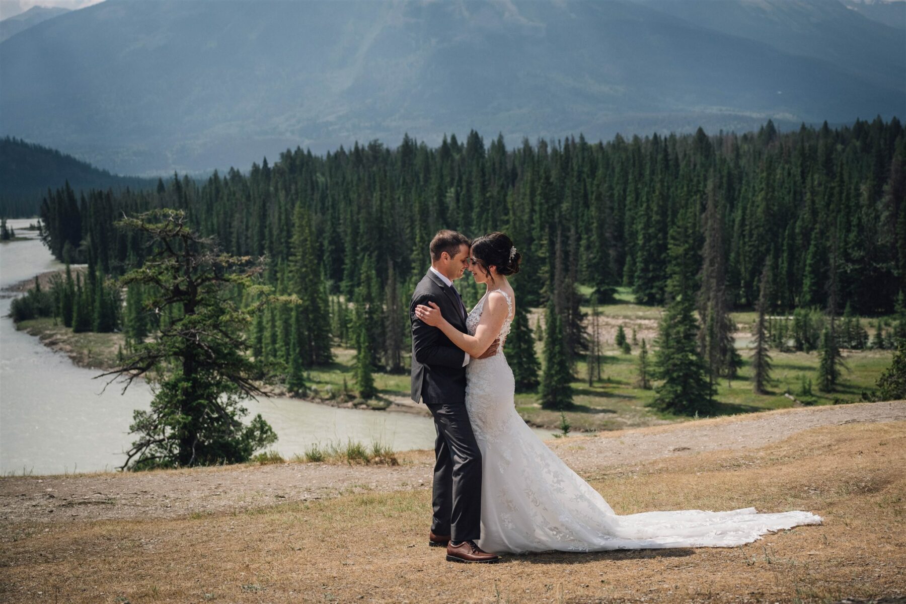 Jasper Alberta Canada Mountain Wedding