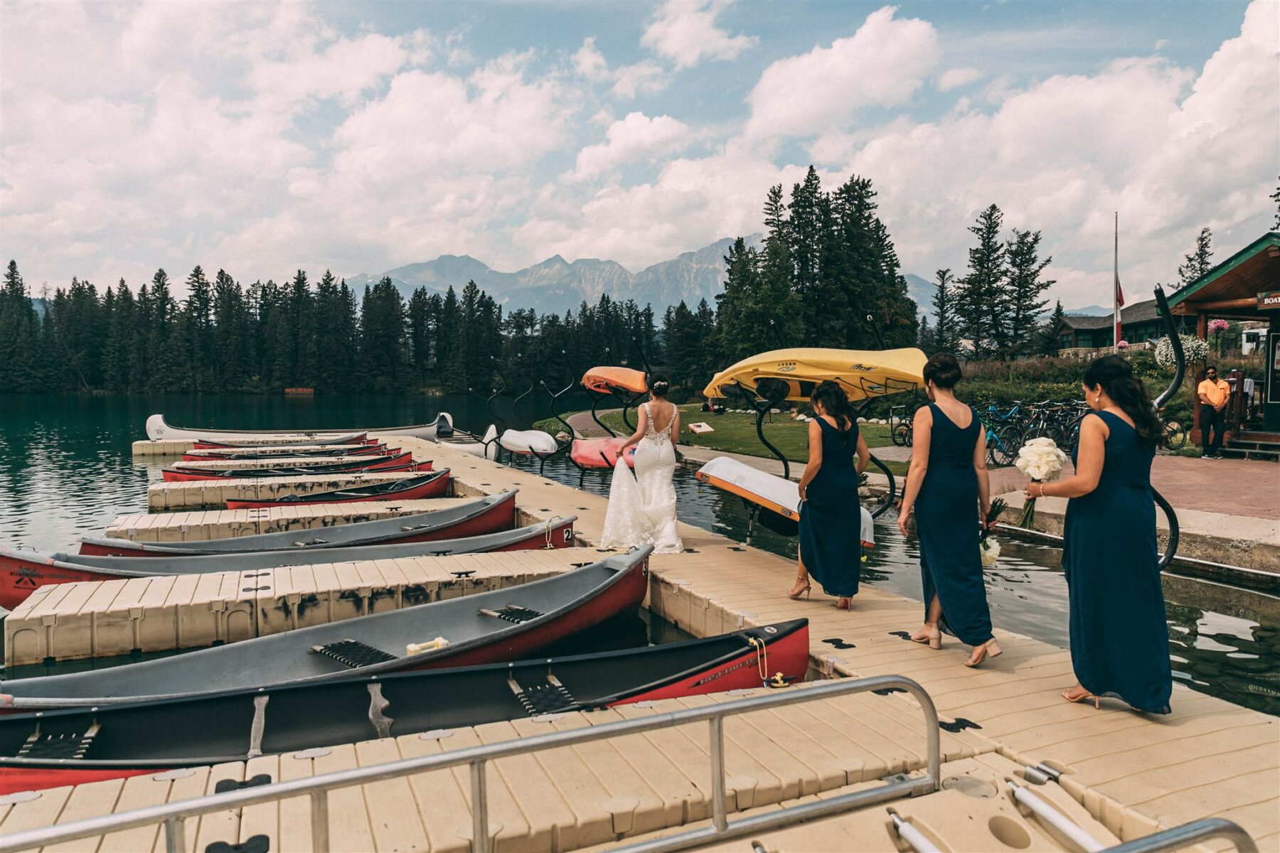 Jasper Park Lodge Wedding Reception