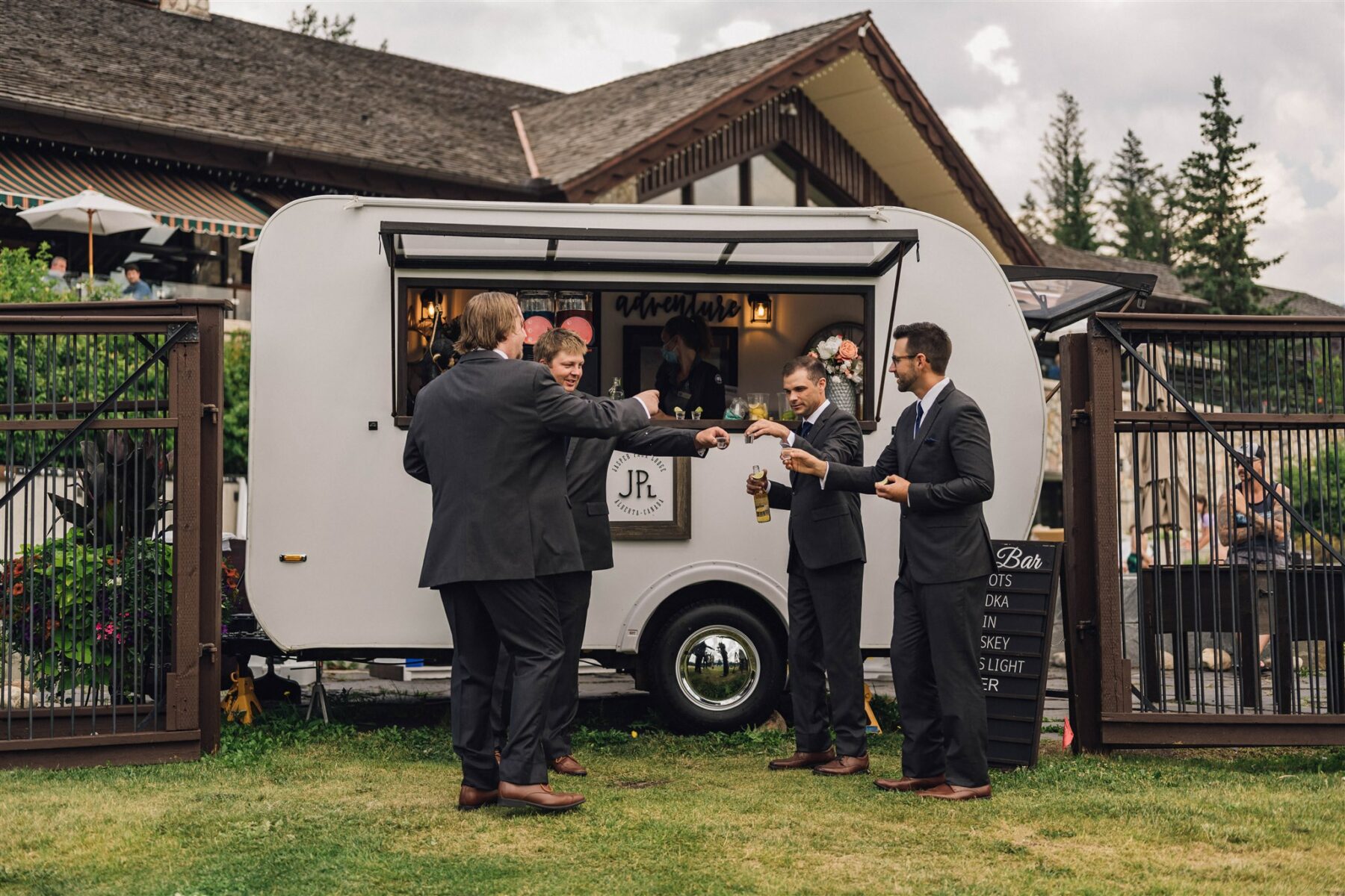 Fairmont Jasper Park Lodge Outdoor Wedding