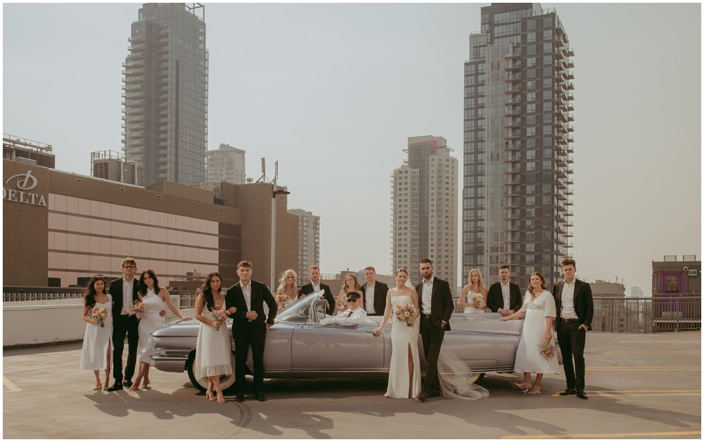 Vintage Car Wedding Photos