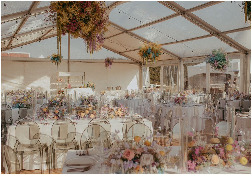 Modern Colourful Tented Wedding, Suzanne Dargis with Jennifer Bergman Wedding