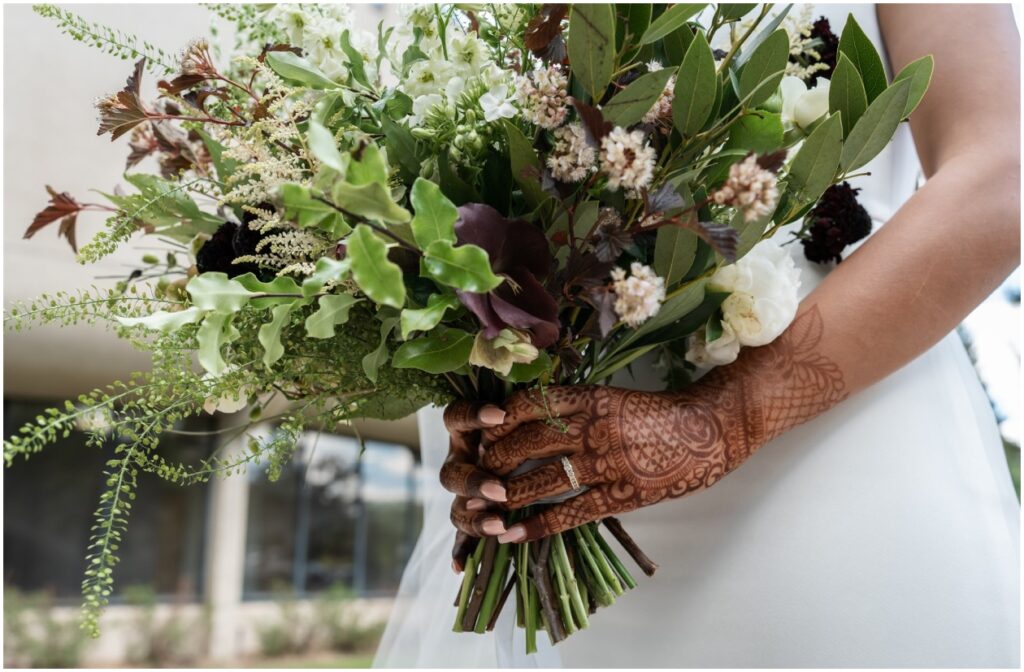 Greenery foliage bouquet