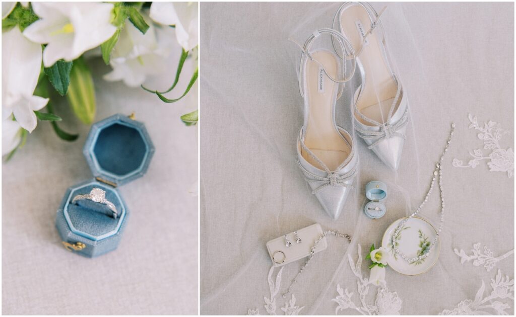 blue velvet ring box