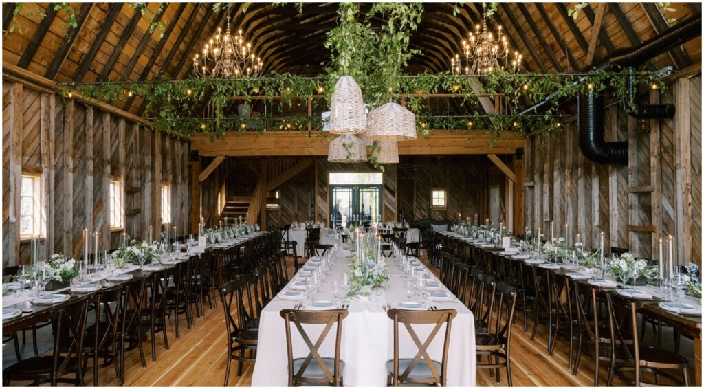 Ceiling greenery chandeliers