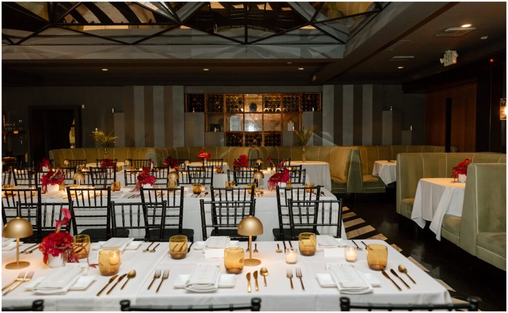 Mr Lyons Steakhouse Wedding Palm Springs