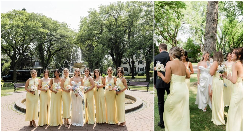Butter yellow wedding