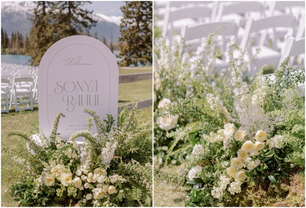 Jasper Park Lodge wedding ceremony