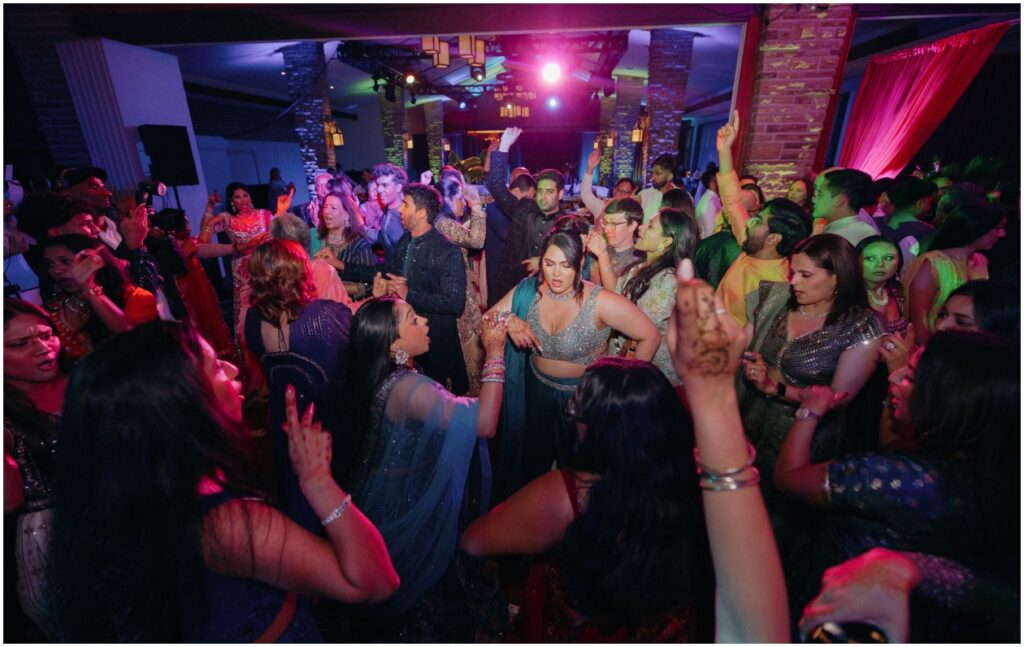 Northern Lights Sangeet inspiration