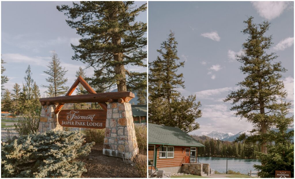 Fairmont Jasper Park Lodge wedding